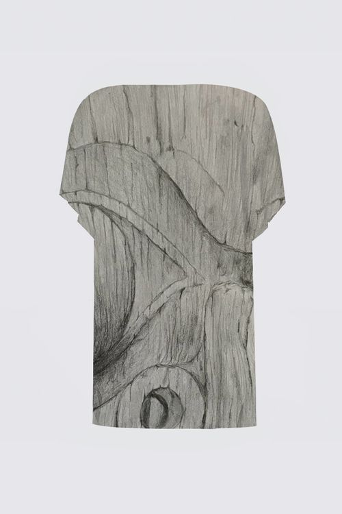 X̱aadas Gyaa'angaa YK Kimono Wrap (Sheer)