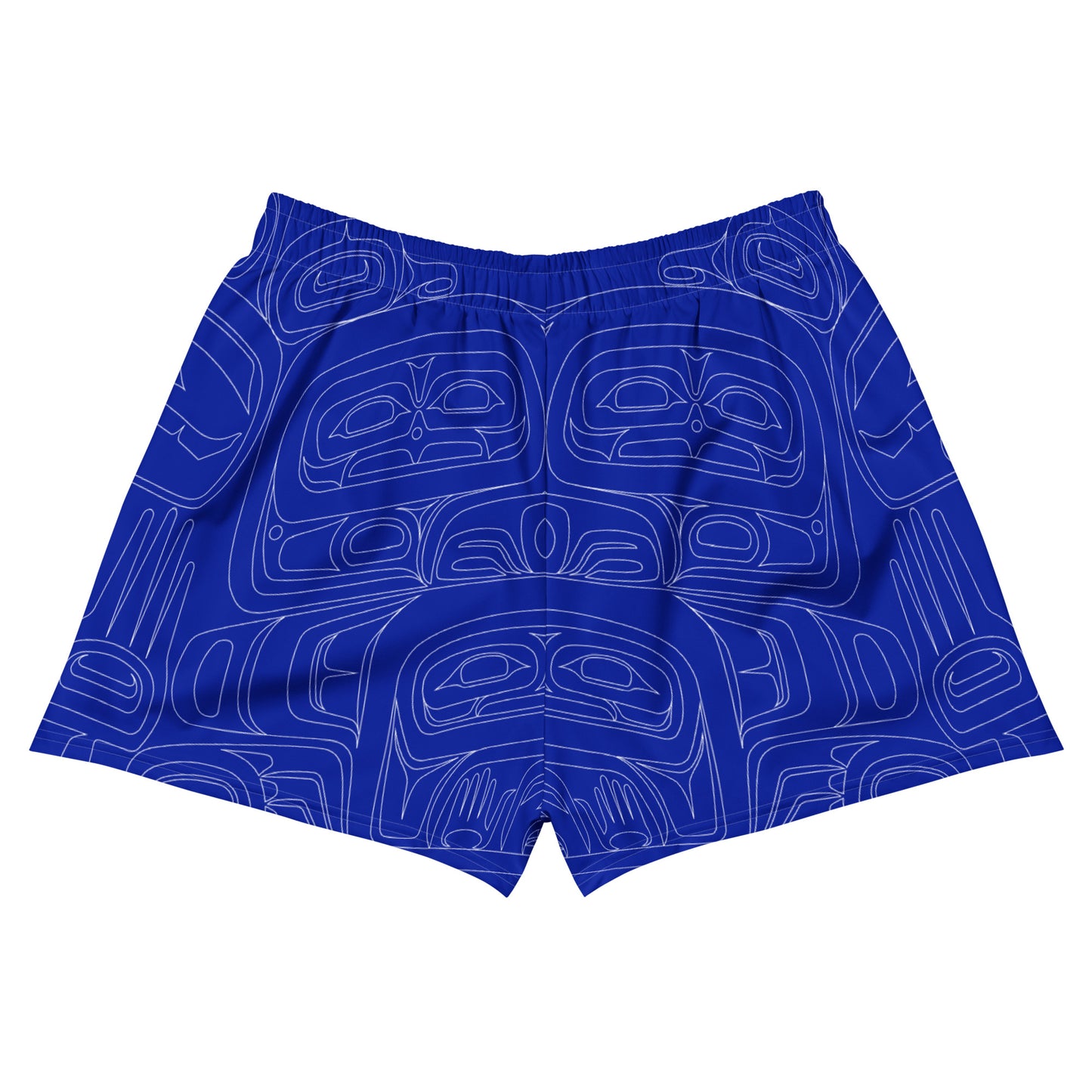 Sea Chief Unisex Mid-thigh Shorts (Tradebead Blue)