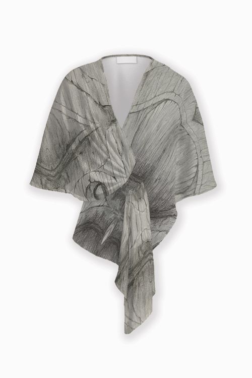 X̱aadas Gyaa'angaa Karima Curved Wrap