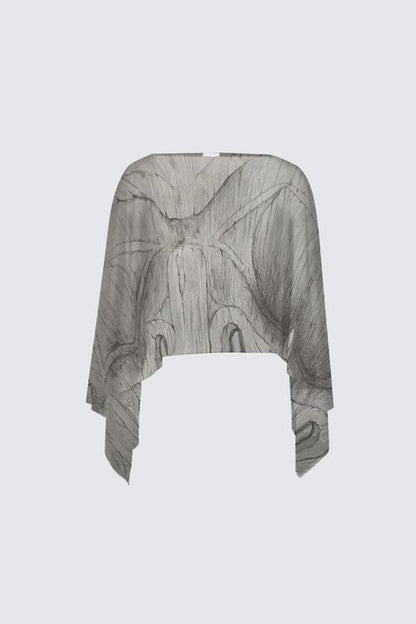 X̱aadas Gyaa'angaa Claudia Shawl (Sheer)