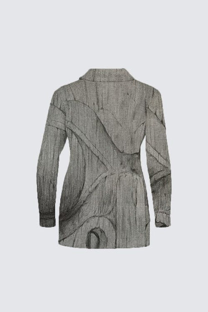 X̱aadas Gyaa'angaa Plus-Size Mia Tunic in Sweater Knit