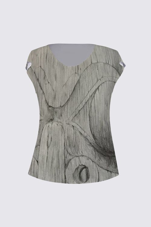 X̱aadas Gyaa'angaa Julie Drape T-shirt