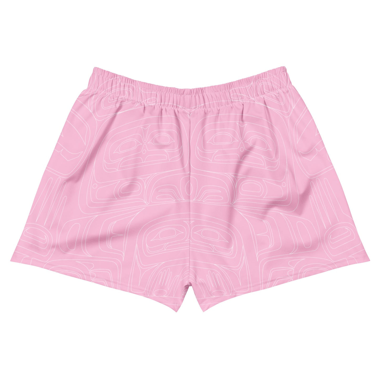 Sea Chief Unisex Mid-thigh Shorts (Wild Rose)