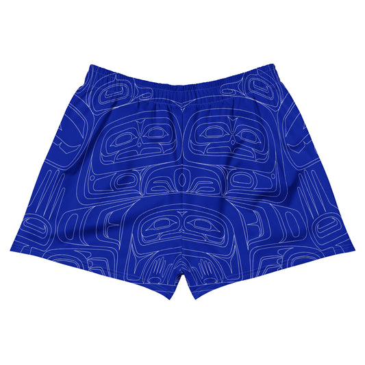 Sea Chief Unisex Athletic Shorts (Tradebead Blue)