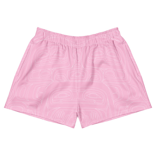Sea Chief Unisex Athletic Shorts (Wild Rose)