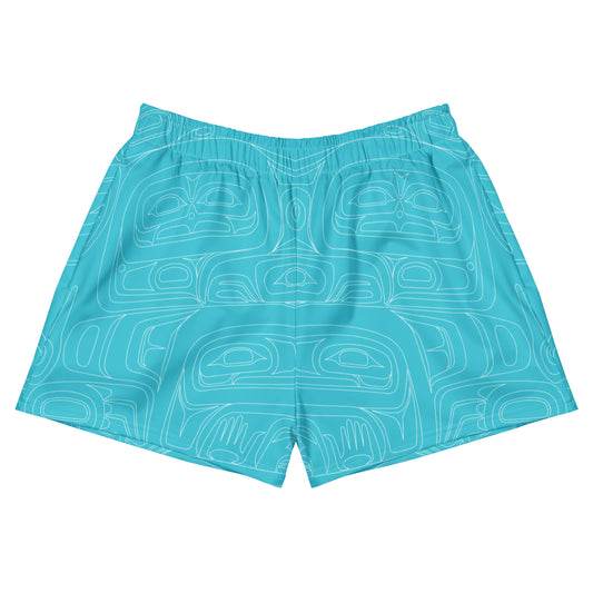 Sea Chief Unisex Athletic Shorts (Turquoise)